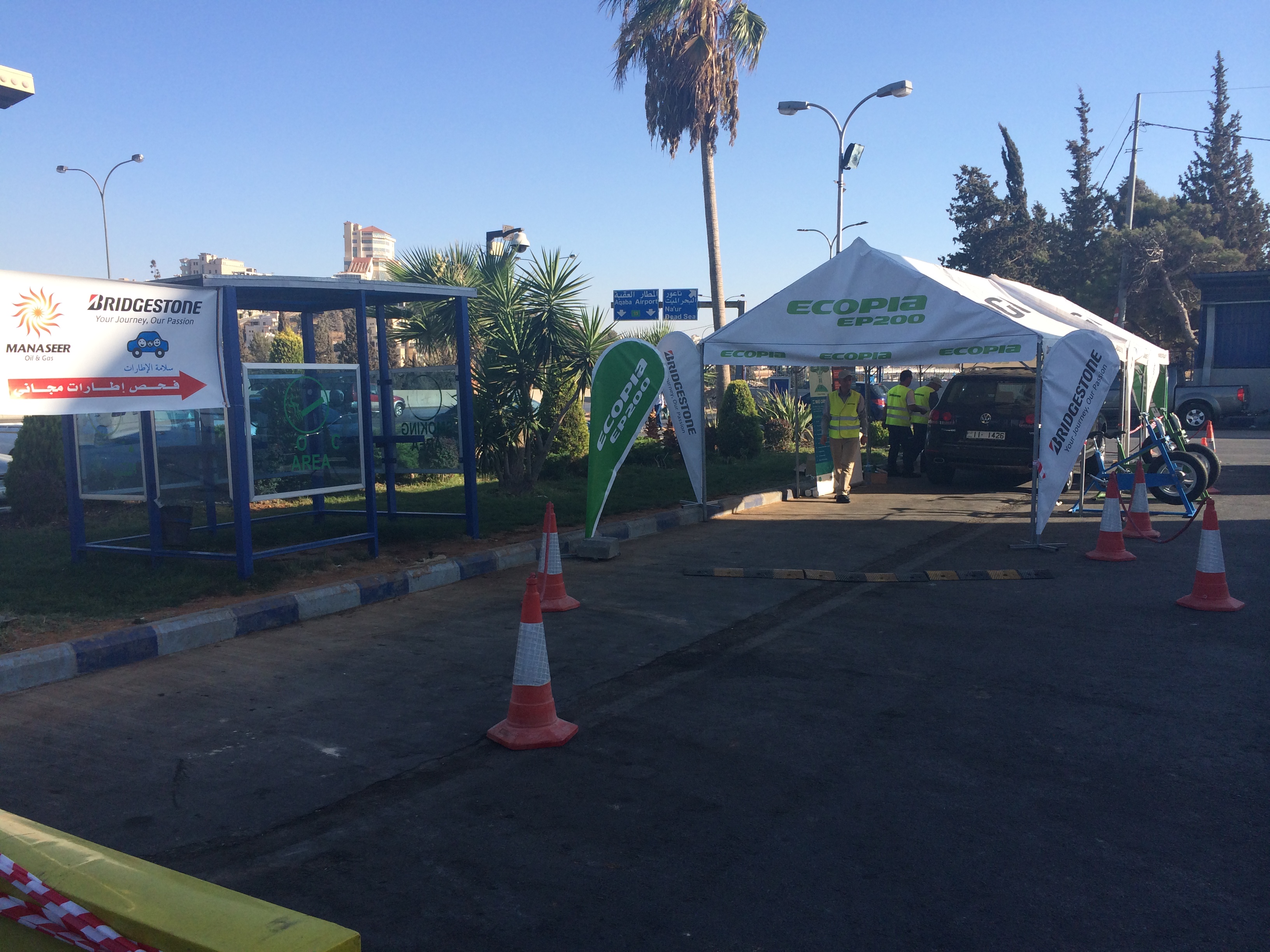 Free Tires Check up in Cooperation With Bridgestone 