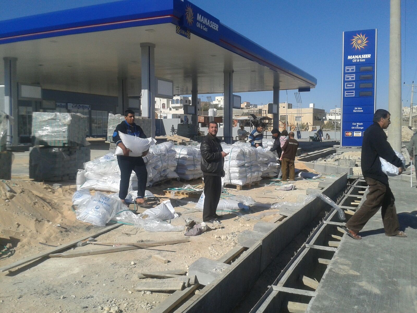 Second Stage of Salt Bags Distribution