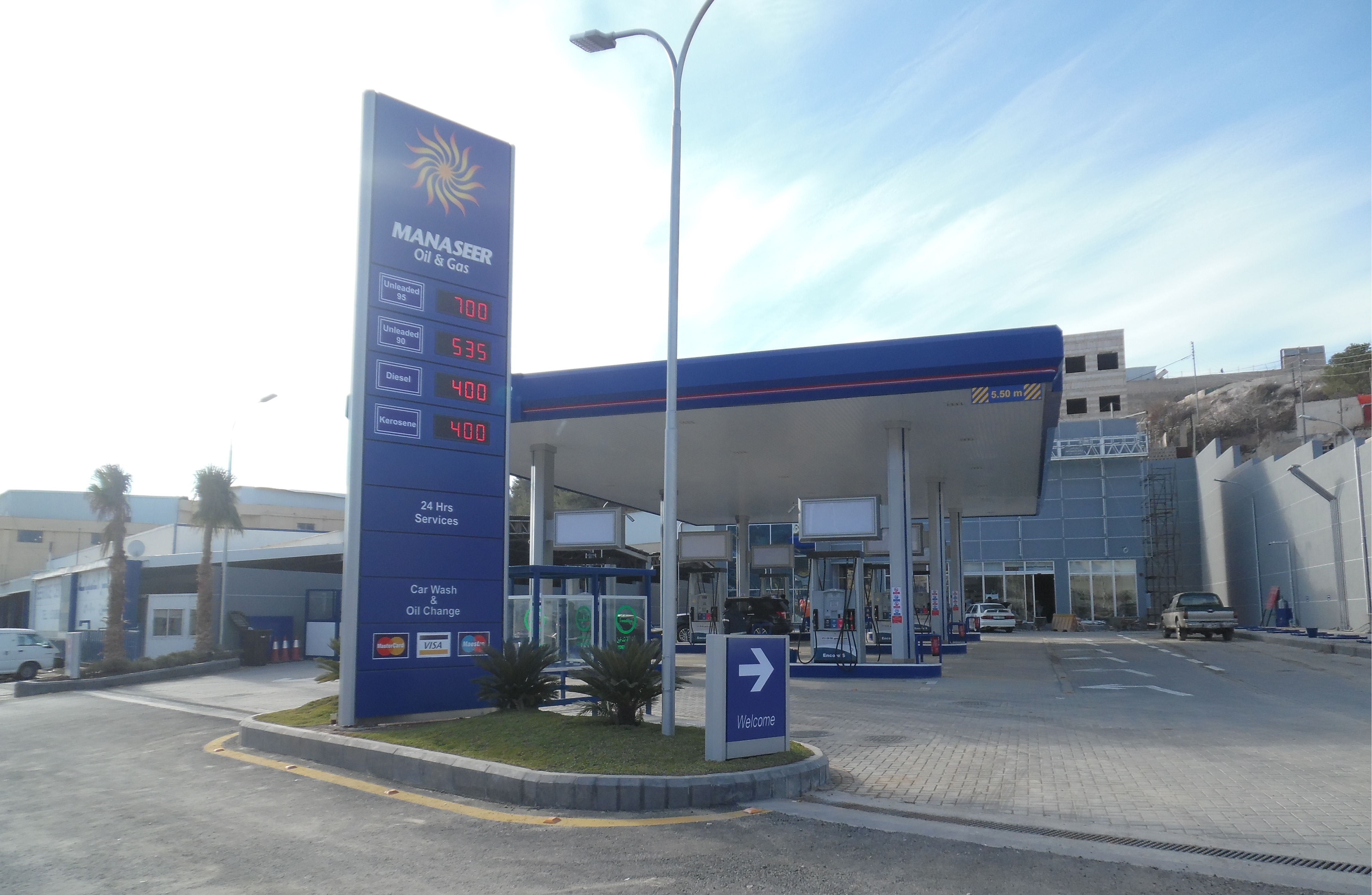 New Gas Station in Sweileh at your Service