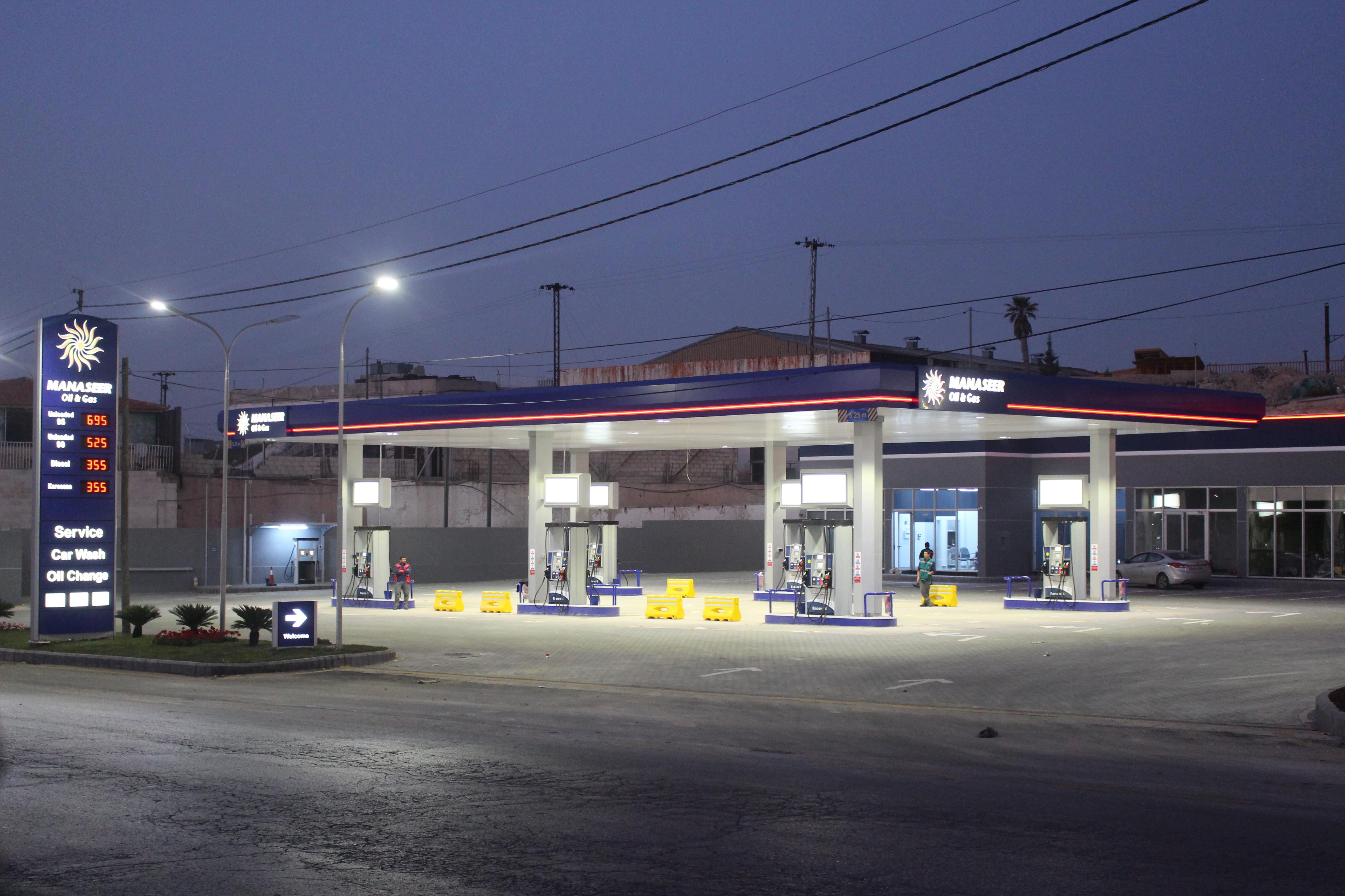 New Gas Station in Al Hizam Al Dairi Street at your service