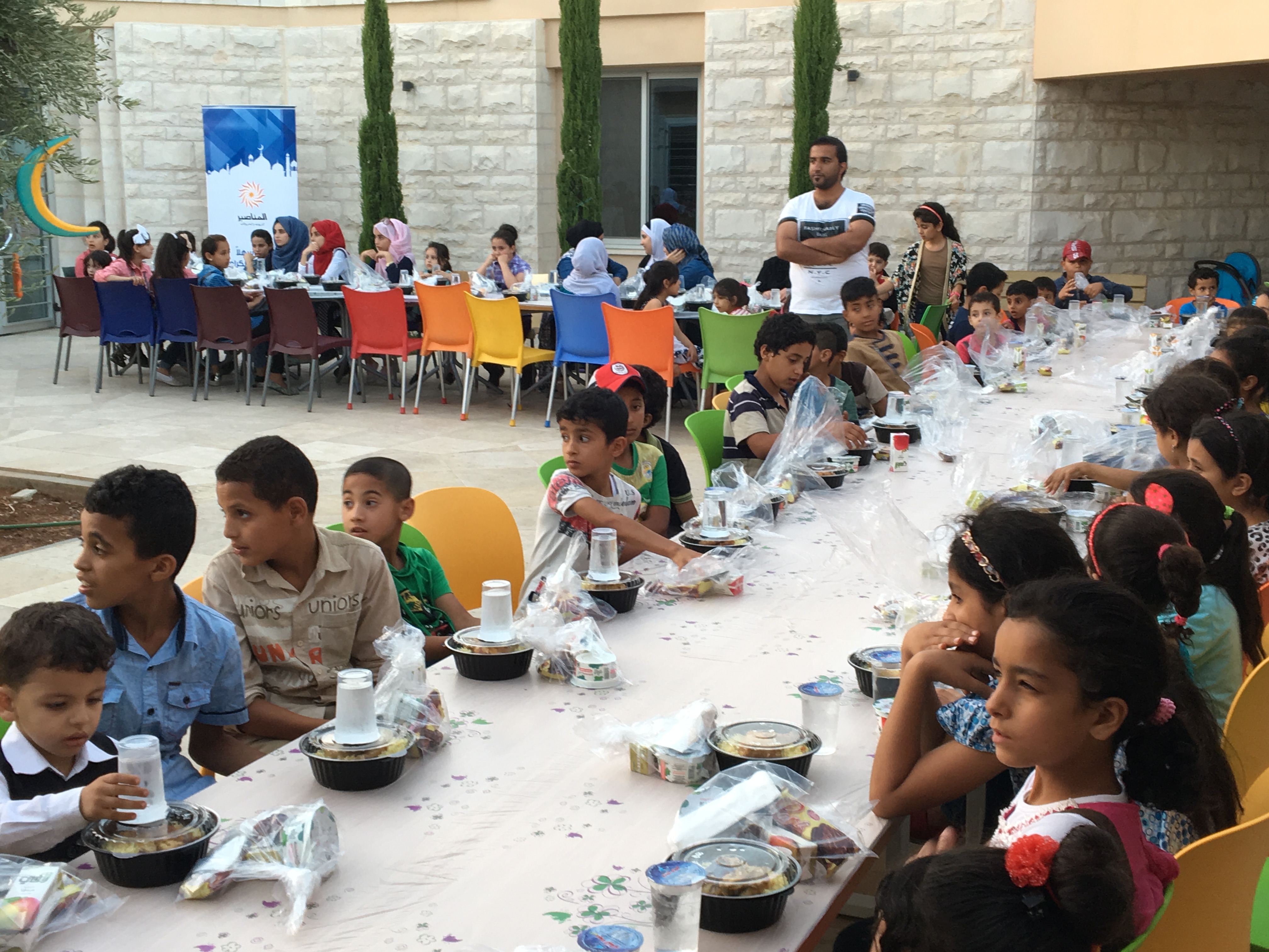 Manaseer oil & gas sponsored mass Iftar in Haya cultural center (HCC)