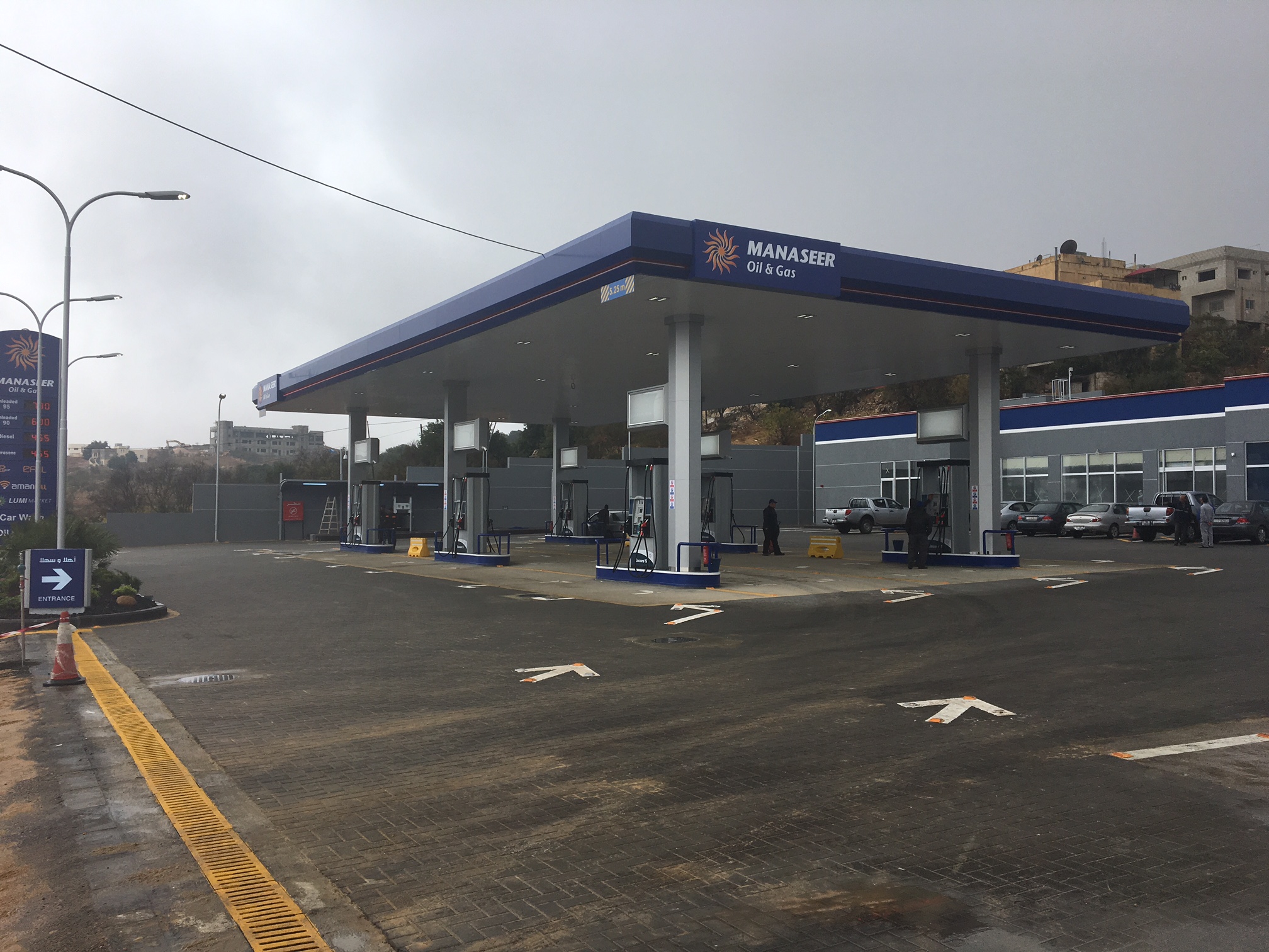 New Gas Station Ajloun at your service