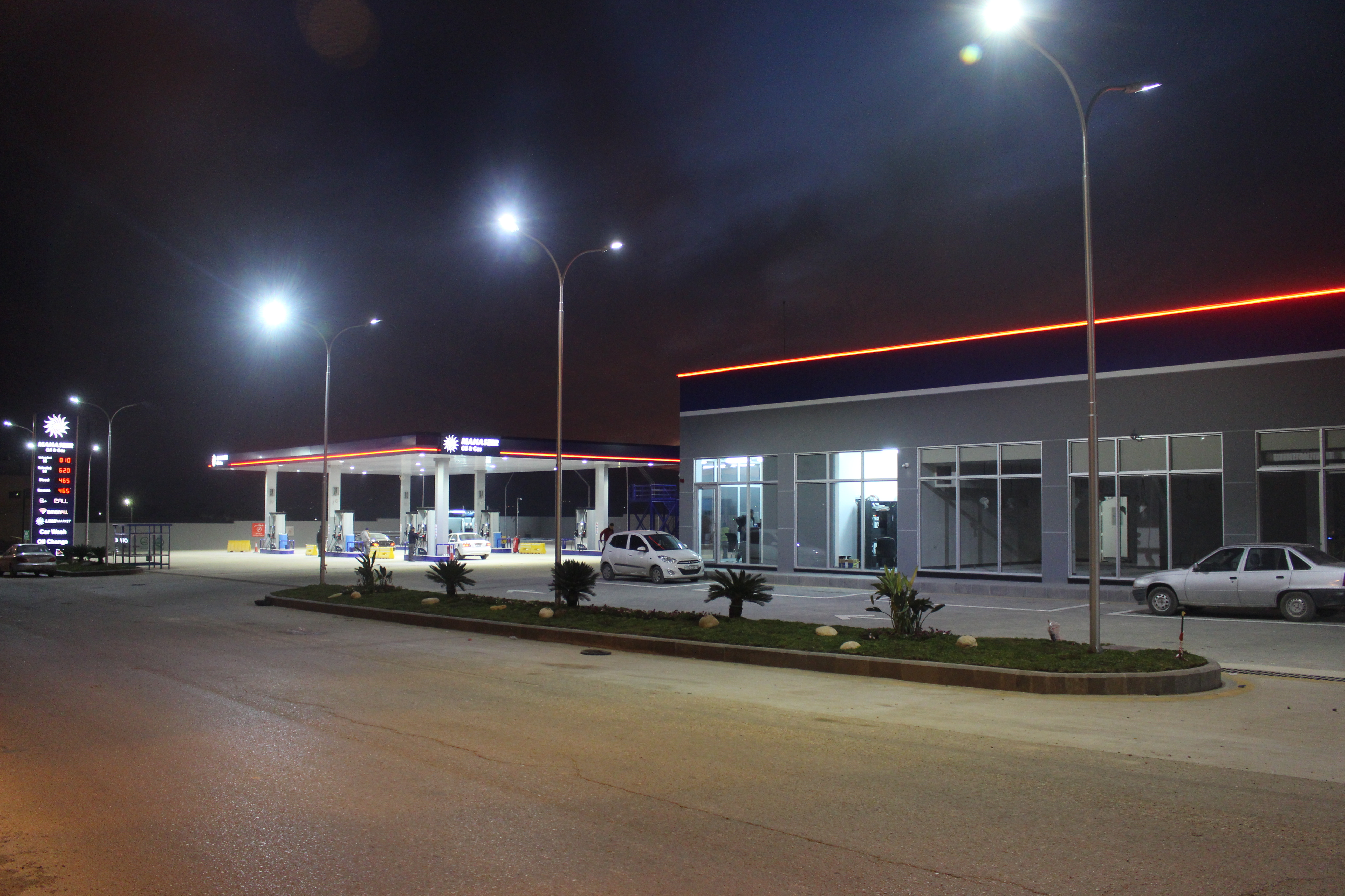 New Gas station Gas Al-Masharea at your service