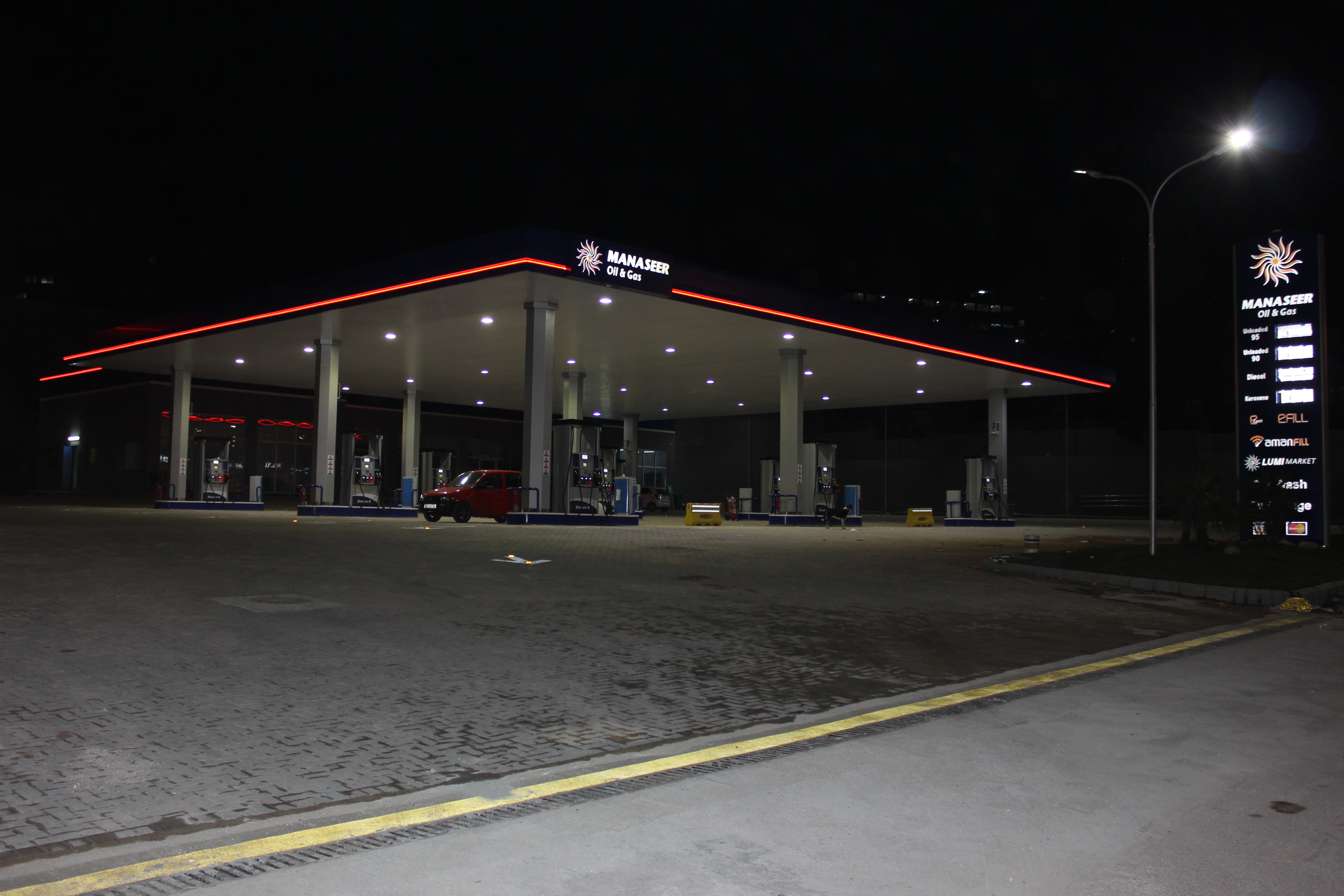 New Gas Station Al-Quds St. at your service