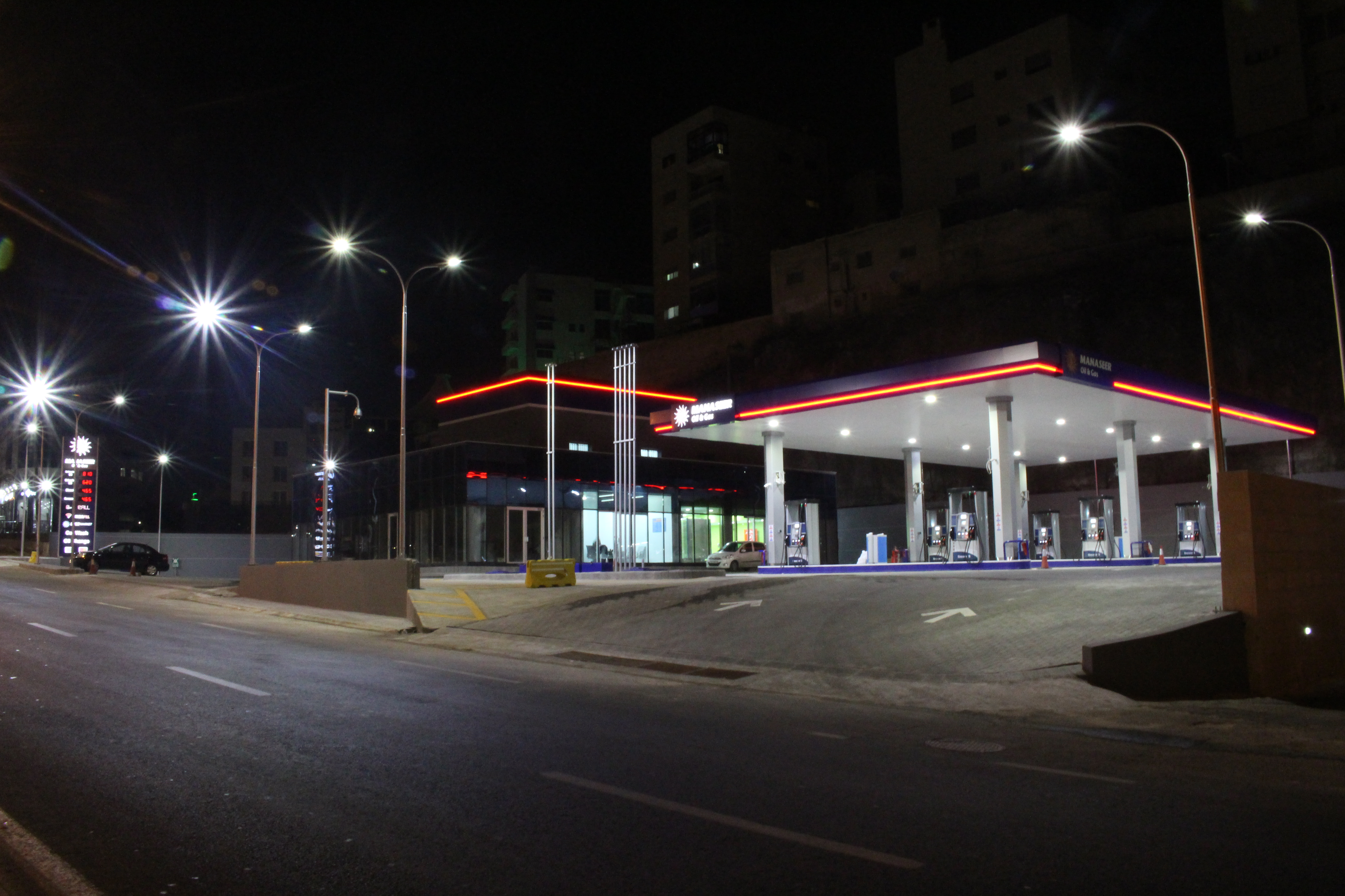 New Gas Station Wadi Saqra St. at your service
