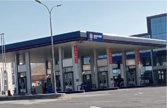 NEW GAS STATION 100 Street AT YOUR SERVICE